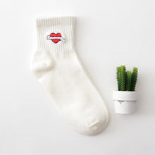 Load image into Gallery viewer, Cartoon embroidery socks
