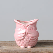 Load image into Gallery viewer, Green plant ceramic flower pot container
