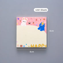 Load image into Gallery viewer, Cute Sticky Notes For Students With Tearable Non-sticky Sticky Notes
