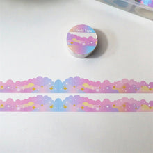 Load image into Gallery viewer, Ins Cute Stars And Clouds Border Decoration And Paper Tape
