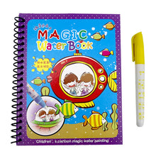 Load image into Gallery viewer, Children's Handmade Creative Magic Magic Water Painting Book
