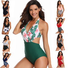 Load image into Gallery viewer, Multicolor printed one-piece swimsuit

