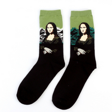 Load image into Gallery viewer, art pattern socks

