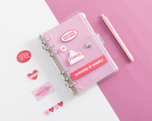 Load image into Gallery viewer, PVC transparent removable notebook
