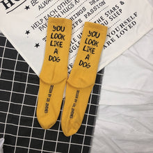 Load image into Gallery viewer, Cotton Comfortable English Socks
