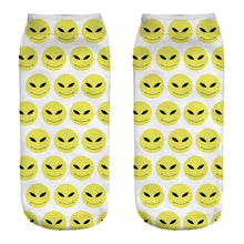 Load image into Gallery viewer, Spring And Autumn Cute Cat Cartoon 3d Print Socks Harajuku Woman Funny Kawaii ElasticPink Socks Invisible Boat Socks Short Tube
