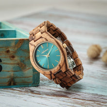 Load image into Gallery viewer, Watch Men's Watch Tide Brand Wood Vibrato Classic Noble Wood Watch
