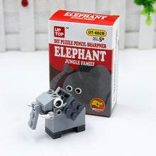 Load image into Gallery viewer, Assembling DIY building block pencil sharpener
