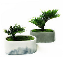 Load image into Gallery viewer, Large oval cement flowerpot mould

