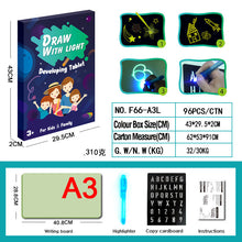 Load image into Gallery viewer, Children's Glowing Graffiti Drawing Board
