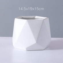 Load image into Gallery viewer, Geometric Green Plants Hydroponic Flowerpot
