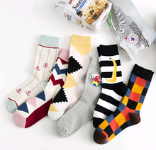 Load image into Gallery viewer, British wind socks personality couple socks men and women cotton stockings

