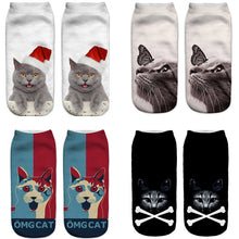 Load image into Gallery viewer, 3D printed cat socks
