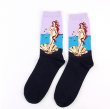 Load image into Gallery viewer, art pattern socks
