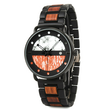 Load image into Gallery viewer, Men's Simple Wooden Custom Watch
