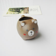 Load image into Gallery viewer, Cartoon bear flower pot
