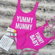 Load image into Gallery viewer, Yummy baby Parent-child swimsuit
