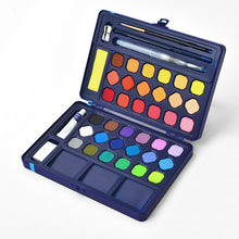 Load image into Gallery viewer, Solid powder watercolor paint
