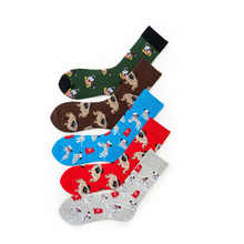 Load image into Gallery viewer, Colorful cartoon cotton socks
