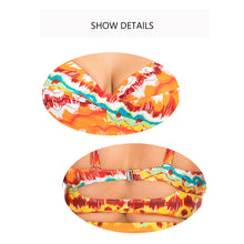 Load image into Gallery viewer, Plus size split swimsuit
