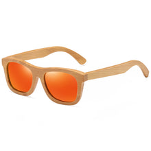Load image into Gallery viewer, Polarized wooden sunglasses
