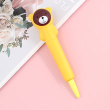 Load image into Gallery viewer, Compatible with Apple , Vent Pen Pressure Pen Creative Cartoon Soft Students Use Pinch Pen Cute Super Cute Gel Pen Decompression Pen
