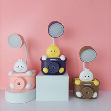 Load image into Gallery viewer, Cartoon Naughty Animal Pencil Sharpener Cute Little Table Lamp
