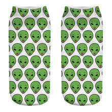 Load image into Gallery viewer, Spring And Autumn Cute Cat Cartoon 3d Print Socks Harajuku Woman Funny Kawaii ElasticPink Socks Invisible Boat Socks Short Tube
