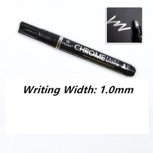 Load image into Gallery viewer, Mirror Pen Reflective Paint Metal Pen Chrome Plated
