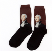 Load image into Gallery viewer, art pattern socks
