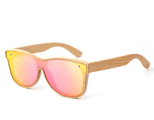 Load image into Gallery viewer, Unisex Full Bamboo Frame Polarized Sunglasses UV400
