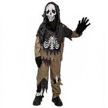 Load image into Gallery viewer, Halloween Scary Little Skull Boy Costume
