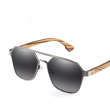 Load image into Gallery viewer, Wooden sunglasses with UV protection
