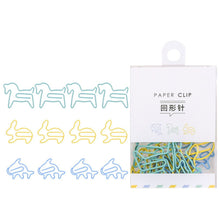 Load image into Gallery viewer, Office colorful creative cute paper clips
