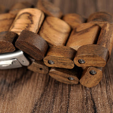 Load image into Gallery viewer, Inter-Wood Quartz Watch Men's Wood Watch
