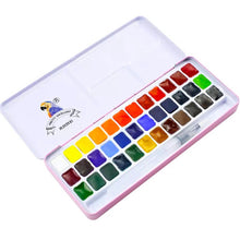 Load image into Gallery viewer, Solid watercolor paint set
