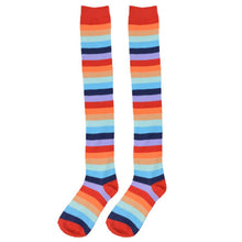 Load image into Gallery viewer, Rainbow Striped Stockings
