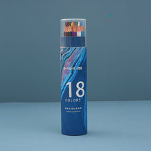 Load image into Gallery viewer, Hexagonal Water-soluble Colored Pencil Set
