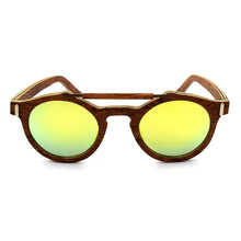 Load image into Gallery viewer, Color Film Polarized Sunglasses With High Grade Wood
