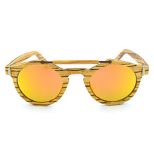 Load image into Gallery viewer, Color Film Polarized Sunglasses With High Grade Wood
