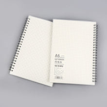 Load image into Gallery viewer, Creative Coil Horizontal Line Grid Dot Matrix Notebook
