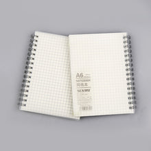 Load image into Gallery viewer, Creative Coil Horizontal Line Grid Dot Matrix Notebook
