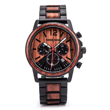 Load image into Gallery viewer, DODO DEER Explosive Wood Men's Watch

