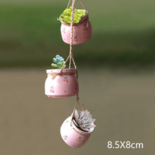 Load image into Gallery viewer, Creative Japanese Style Hanging Succulent Flower POTS
