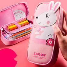 Load image into Gallery viewer, Pencil Case Female Cartoon Lovely Large Capacity Pencil Case
