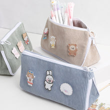 Load image into Gallery viewer, Simple Large Capacity Cute Stationery Pencil Bag
