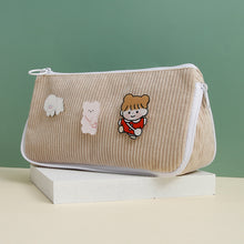 Load image into Gallery viewer, Simple Large Capacity Cute Stationery Pencil Bag
