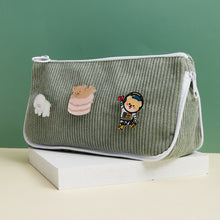 Load image into Gallery viewer, Simple Large Capacity Cute Stationery Pencil Bag
