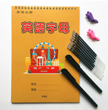 Load image into Gallery viewer, Stick Body Letters English  Practice Copybook
