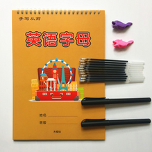 Load image into Gallery viewer, Stick Body Letters English  Practice Copybook
